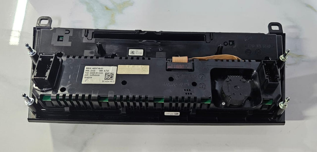 OEM BMW 7 F01 F02 F03 F04 Climate control and Radio Panel 9224749