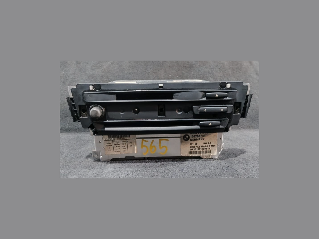 BMW 1 3 6 E64 E70 X5 X6  STEREO RECEIVER CD DISC PLAYER HEAD UNIT CCC - 9117565