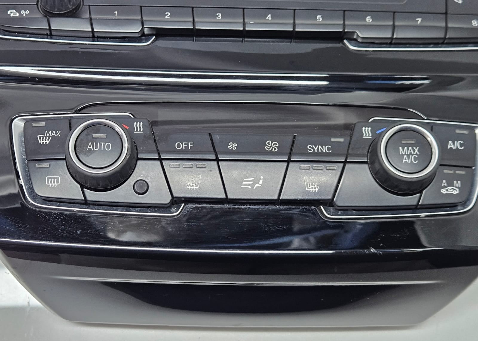 9371457-2015-2020 BMW X2 F39 RHD Audio Climate Control Unit OEM
