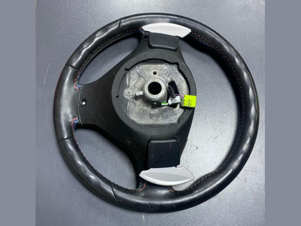 2011 BMW X5 X6 E70 E71 M Black Steering Wheel Leather  Paddle Shift OEM 6787816