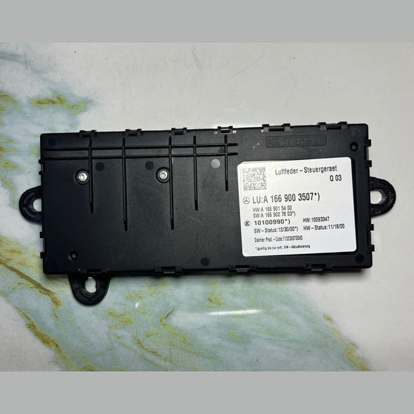 13-16 Mercedes GL450 Air Suspension Control Module A1669003507 GL550 ML350 X166