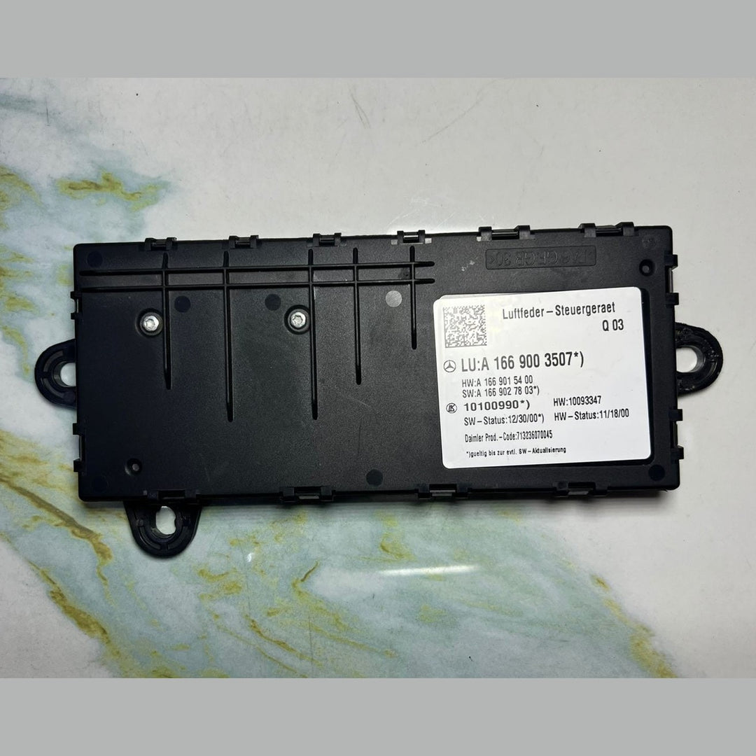 13-16 Mercedes GL450 Air Suspension Control Module A1669003507 GL550 ML350 X166