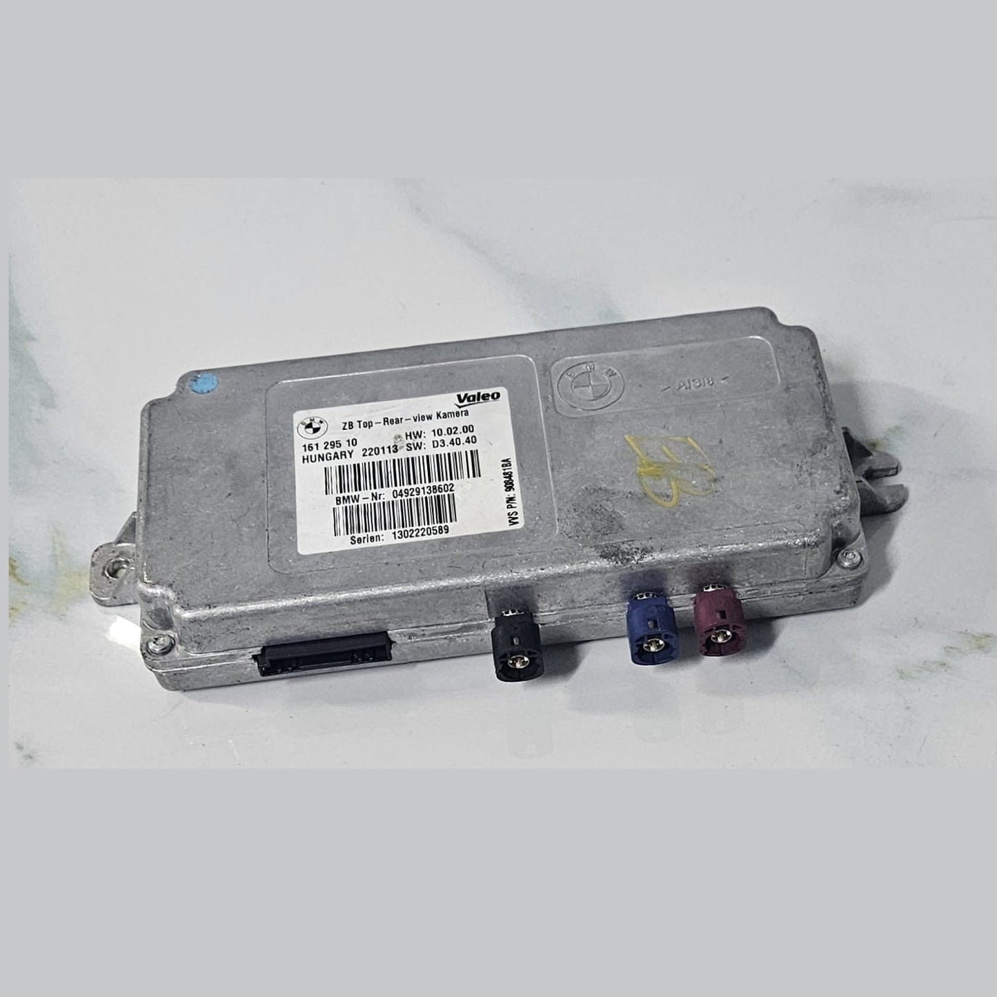 OEM BMW X6 F16 SURROUND VIEW CAMERA CONTROL MODULE UNIT 9291386