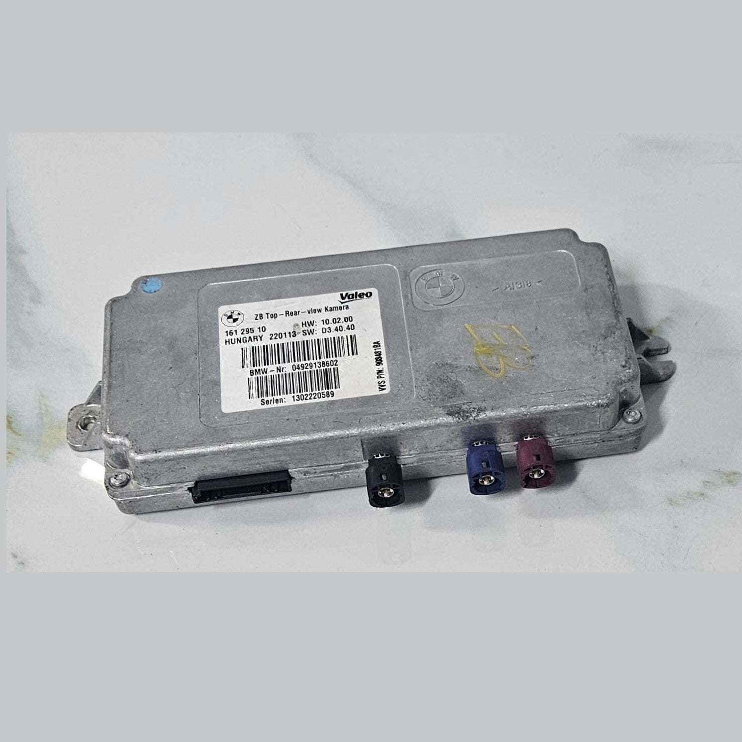 OEM BMW X6 F16 SURROUND VIEW CAMERA CONTROL MODULE UNIT 9291386