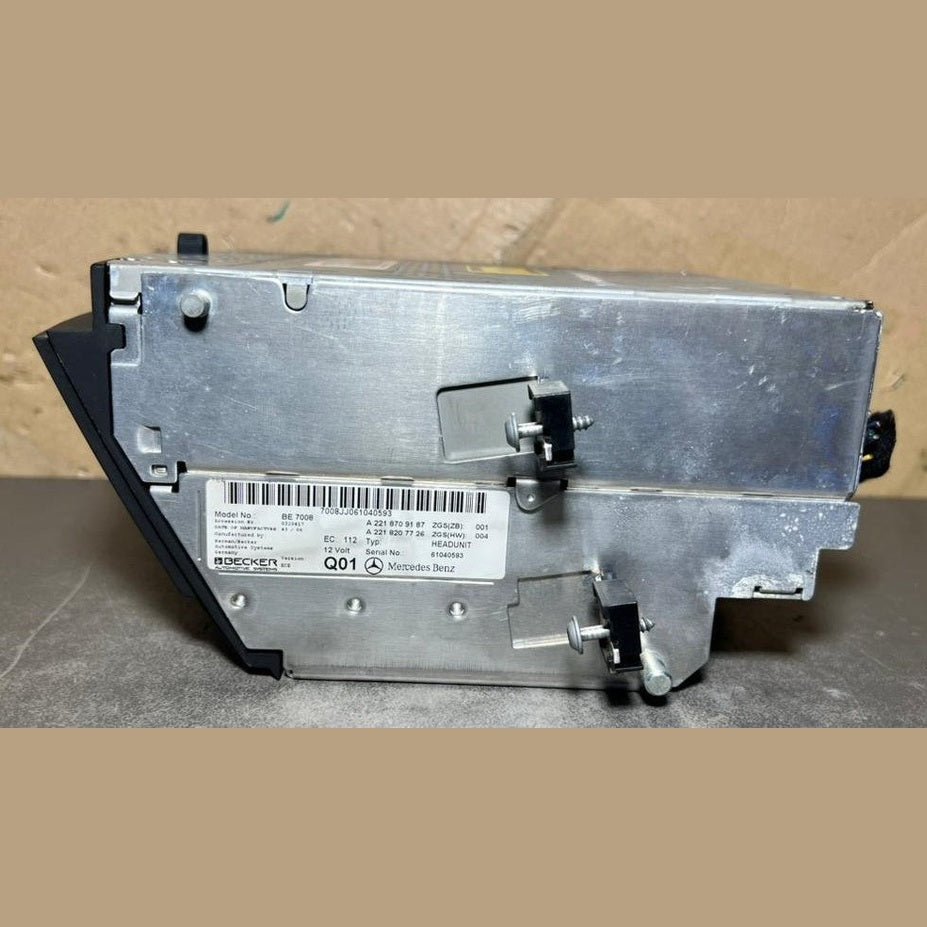 07–2013 Mercedes-Benz W221 S-Class Radio Audio Head Unit CD Player A221 8709187