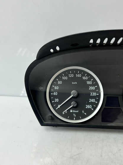 BMW 530d 5 Series E60 E61 Speedometer Instrument Cluster 6974576 OEM