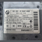 2002-2005 7' E65 BMW 730i Engine Control Unit 7533651 MS45.0 M54 3.0 ECU SET RHD