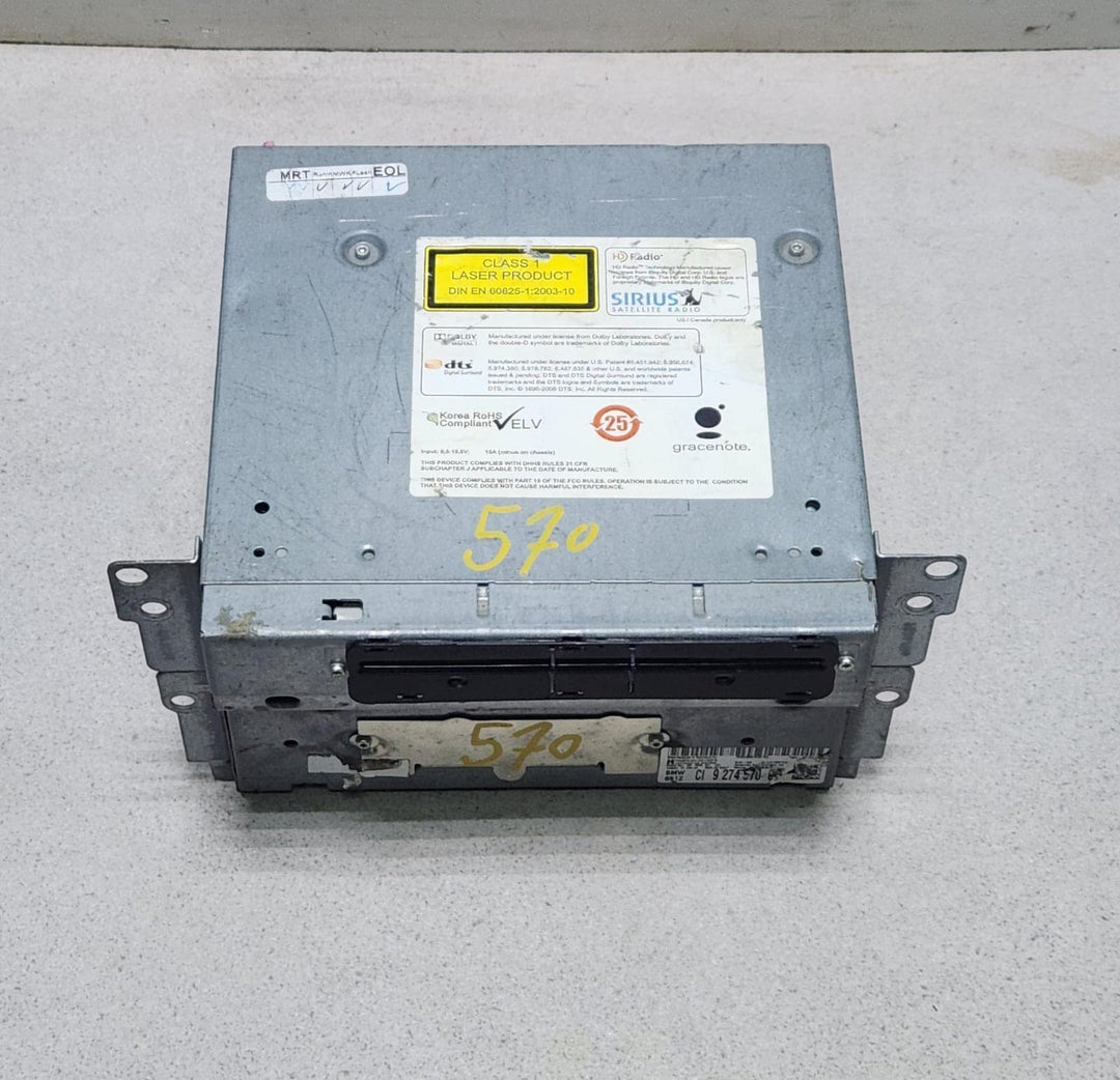 BMW Navigation Head Unit Gps Cic 9274570 5 Series F10 F11 and 6 Series F06 OEM
