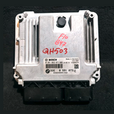 BMW 520D 2014 DIESEL F10  Engine CONTROL UNIT  ECU Diesel B47 8591073