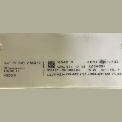 OEM BMW F22 N20 ENGINE CONTROL UNIT DME ECU SET 8631725 BOSCH