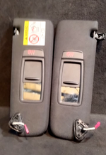 قم بتحميل الصورة إلى عارض الصور، BMW G11 7 SERIES SUN VISOR SET WITH VANITY MIRROR OEM VIN  B314963