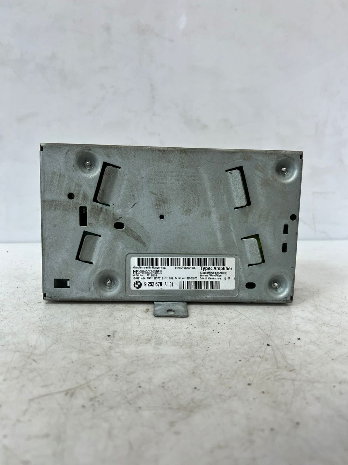 2010-2015 BMW 550i 5-Series GT F07 HIFI SOUND Audio Amplifier 9252679 OEM