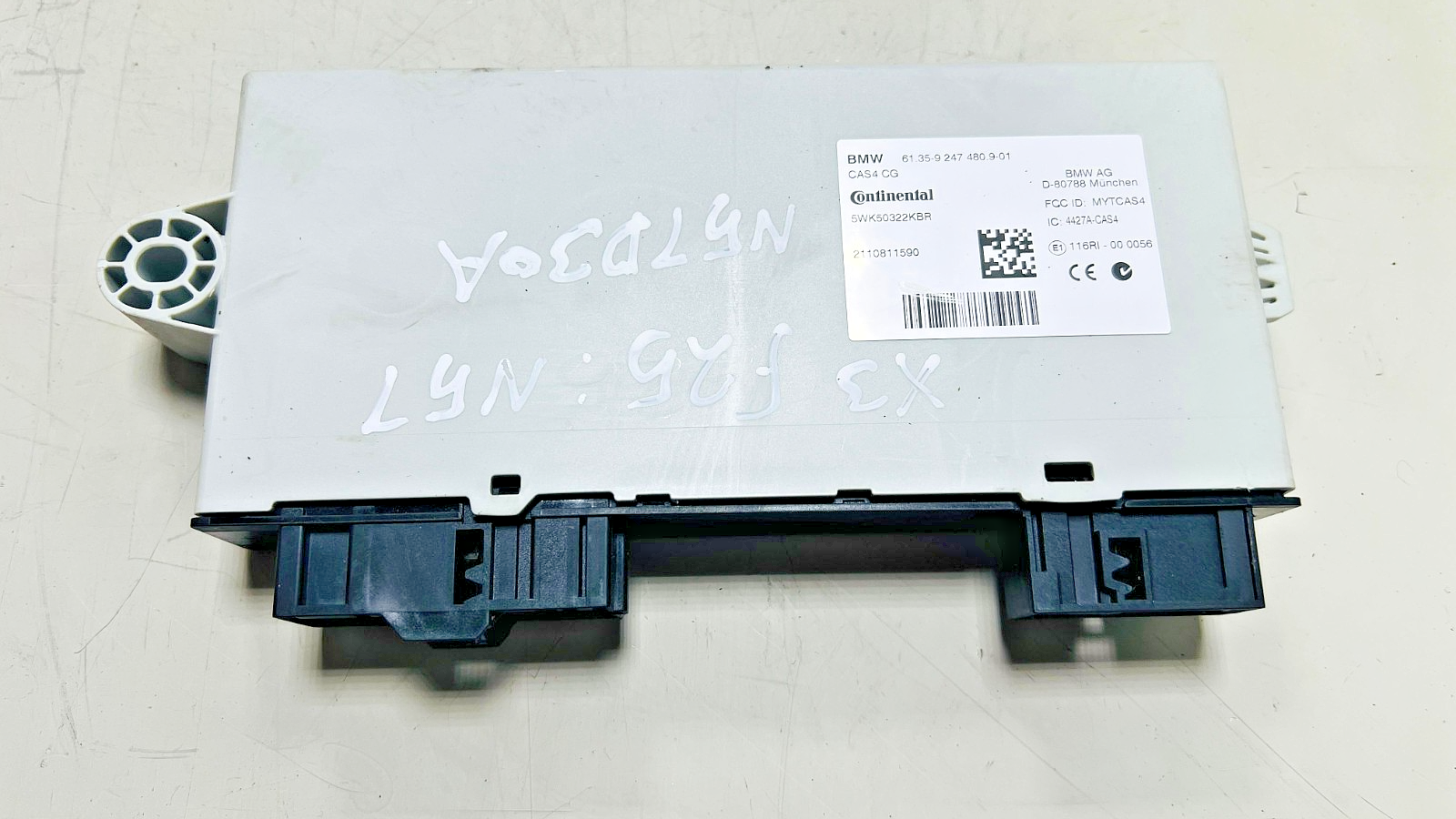 BMW X3 30dX F25 2009-17 N57N ENGINE CONTROL UNIT ECU KIT DDE 8511907