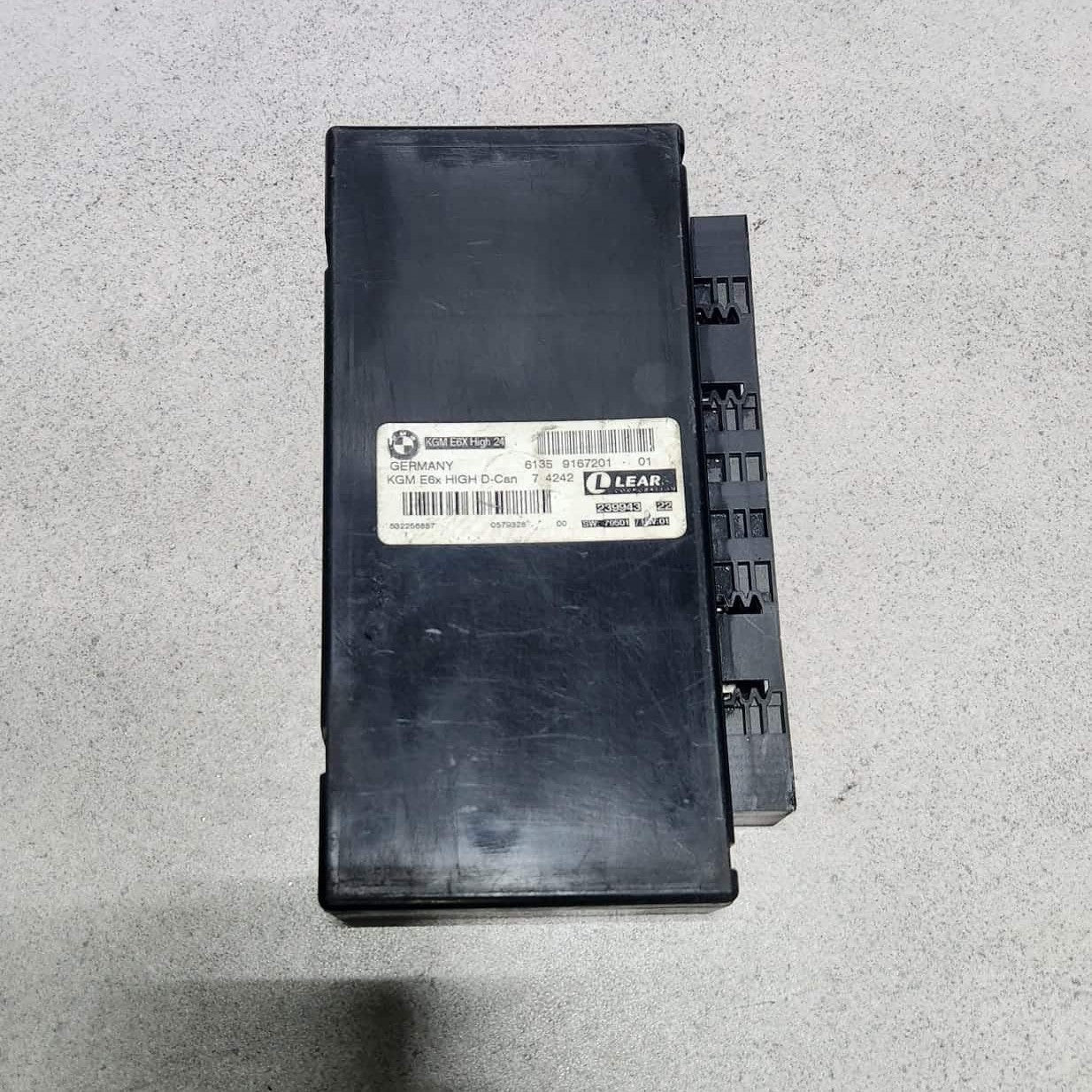 2008-2010 BMW 528i Body Gateway Control Module 9167201 E60 E61 5 Series