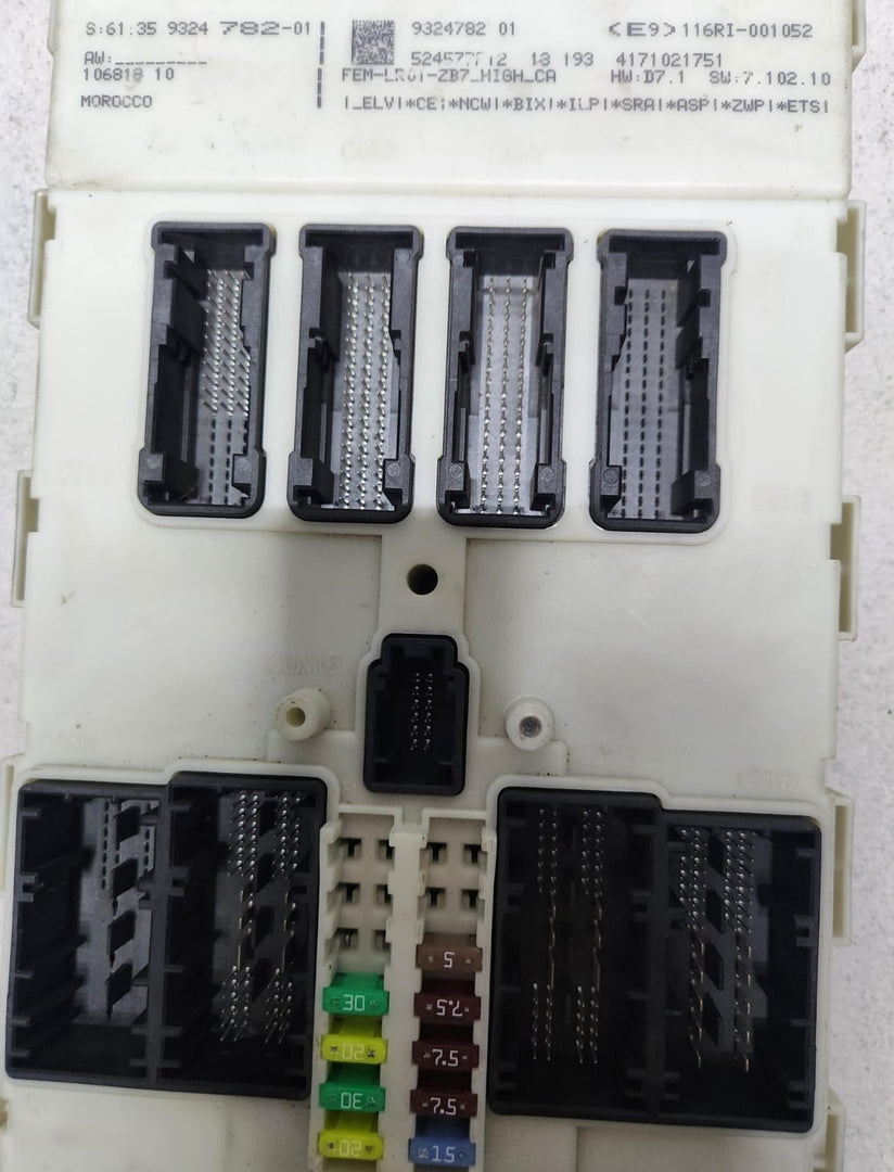 2012-2016 BMW 320i Front Electronic Module 9324782 3 Series 320i 328i 328d