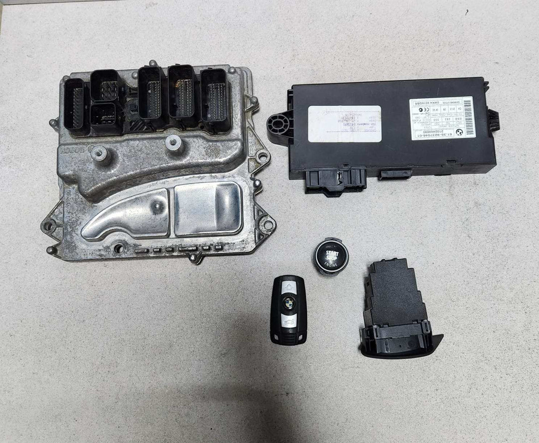 2011 BMW X5 E70 3.5i Engine Control Module DME 7614754 535i X5 E70 ECU SET