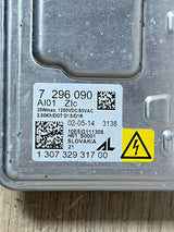 2014 BMW F10 LCI 5 XDRIVE Xenon Headlight Control UNIT / Ballast 7296090 RHD