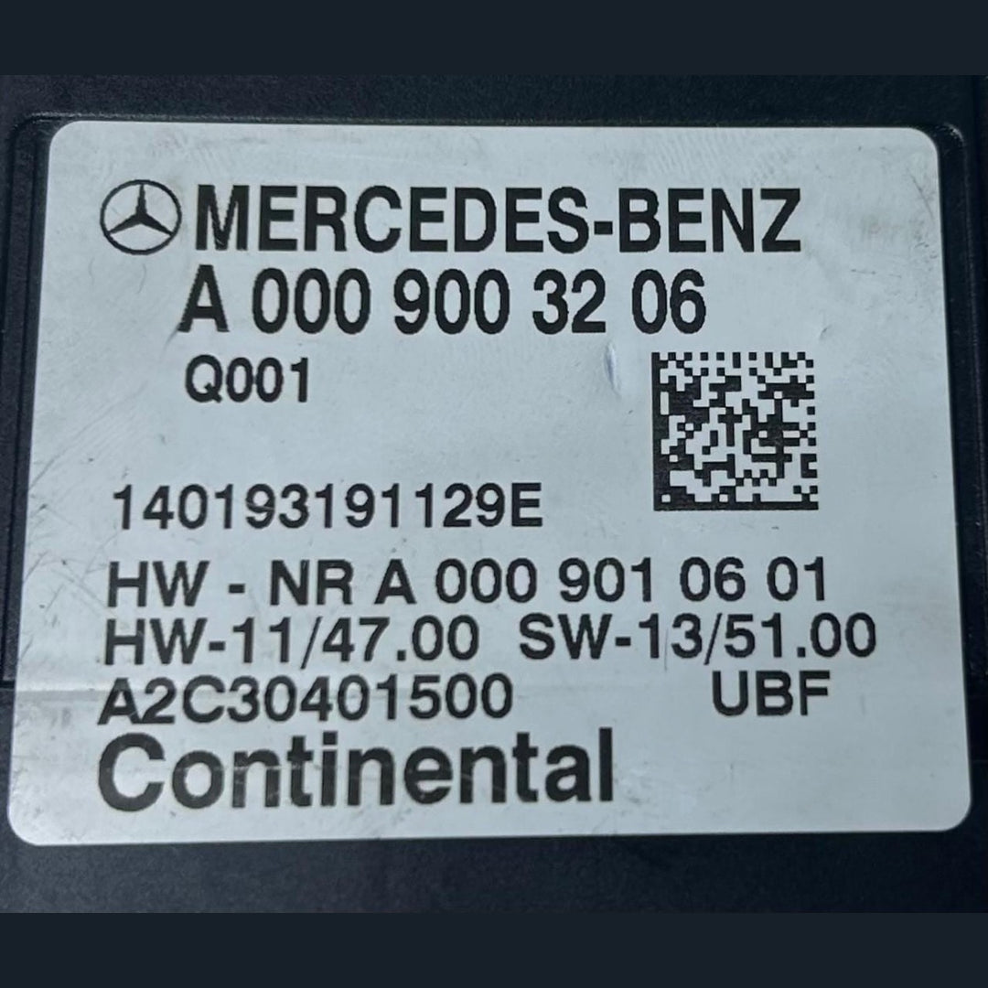 2015 Mercedes-Benz C200 Fuel Pump Control Module A0009003206
