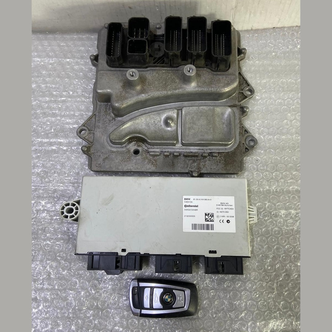 OEM BMW F06 F10 F12 F15 N55 ENGINE CONTROL UNIT ECU DME SET 8621007 BOSCH