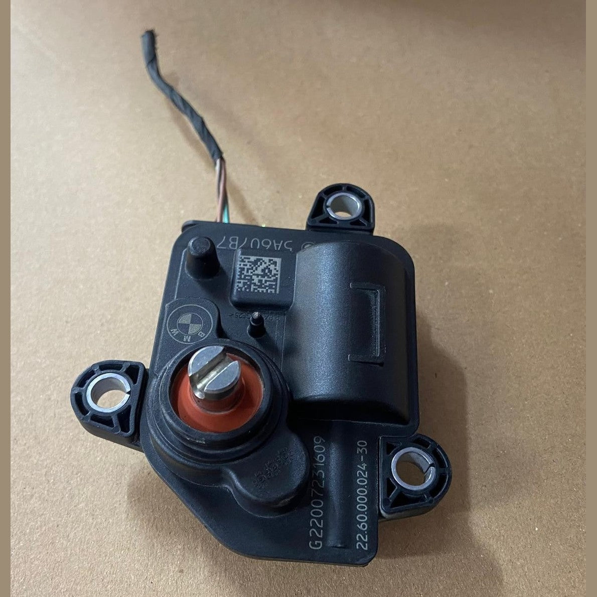 2022 OEM BMW 740I EXHAUST GAS VALVE ACTUATOR UNIT MOTOR 5A607B7