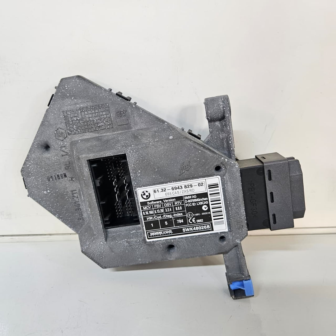 7544610-2011 BMW E60 E61 E63 E64 X5 750Li N62 Engine Control Unit DME Key Set