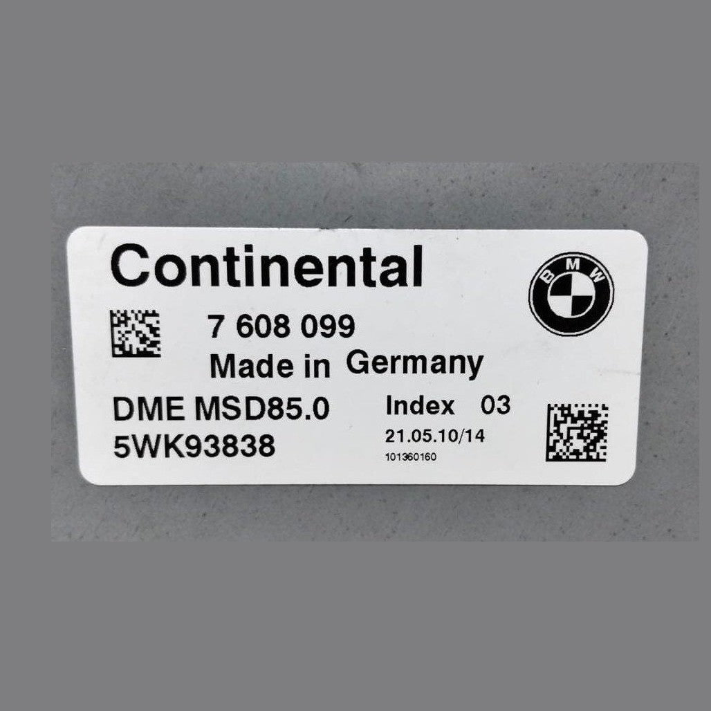 2009-2012 BMW 750i BMW 550i f10 750i F01 F02 Engine Control Module 7608099
