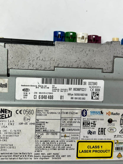 BMW 1 Series F20 2 Series F45 MULTIMEDIA RADIO Navigation Control Unit 6840408