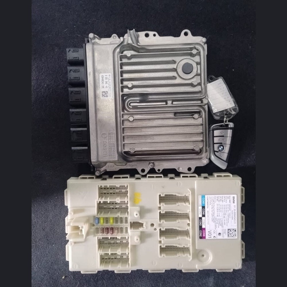 OEM BMW G12 B48 730E 2018hybrid ENGINE CONTROL UNIT ECU DME 8691846 FULL SET+KEY