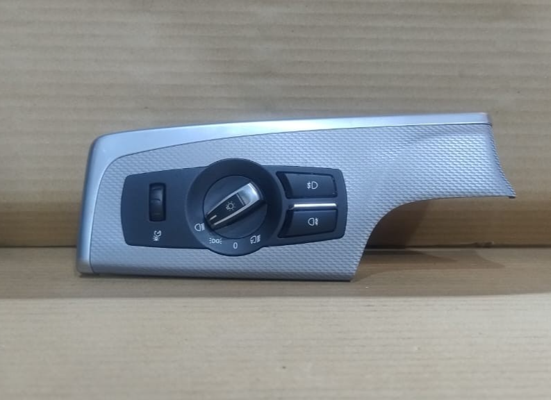 BMW 5 6 7  F01 F10 F12 SERIES LIGHT CONTROL ELEMENT HEADLIGHT SWITCH- 9192744