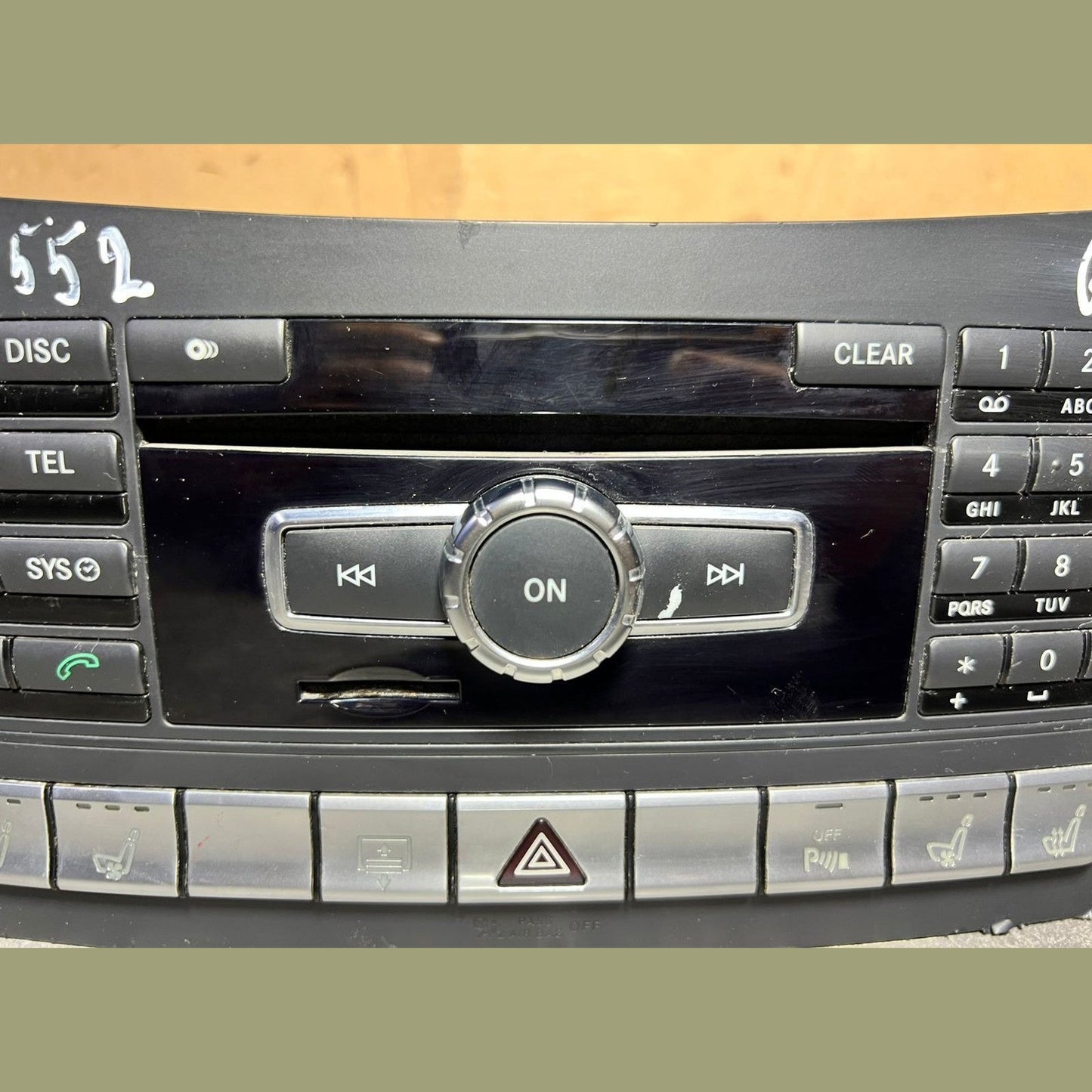 2011–2017 Mercedes-Benz W218 CLS-Class Head Unit CD Player A218 9006103 OEM