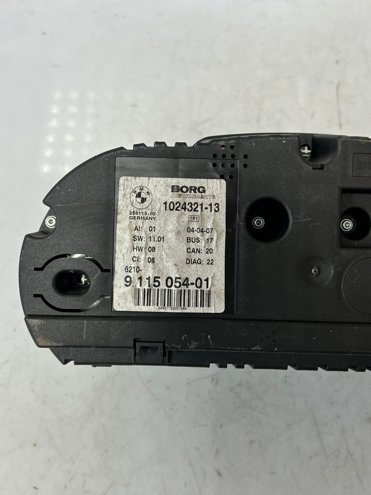 2007-2008 BMW Z4 E85 PETROL Speedometer Instrument Cluster 9115054 OEM