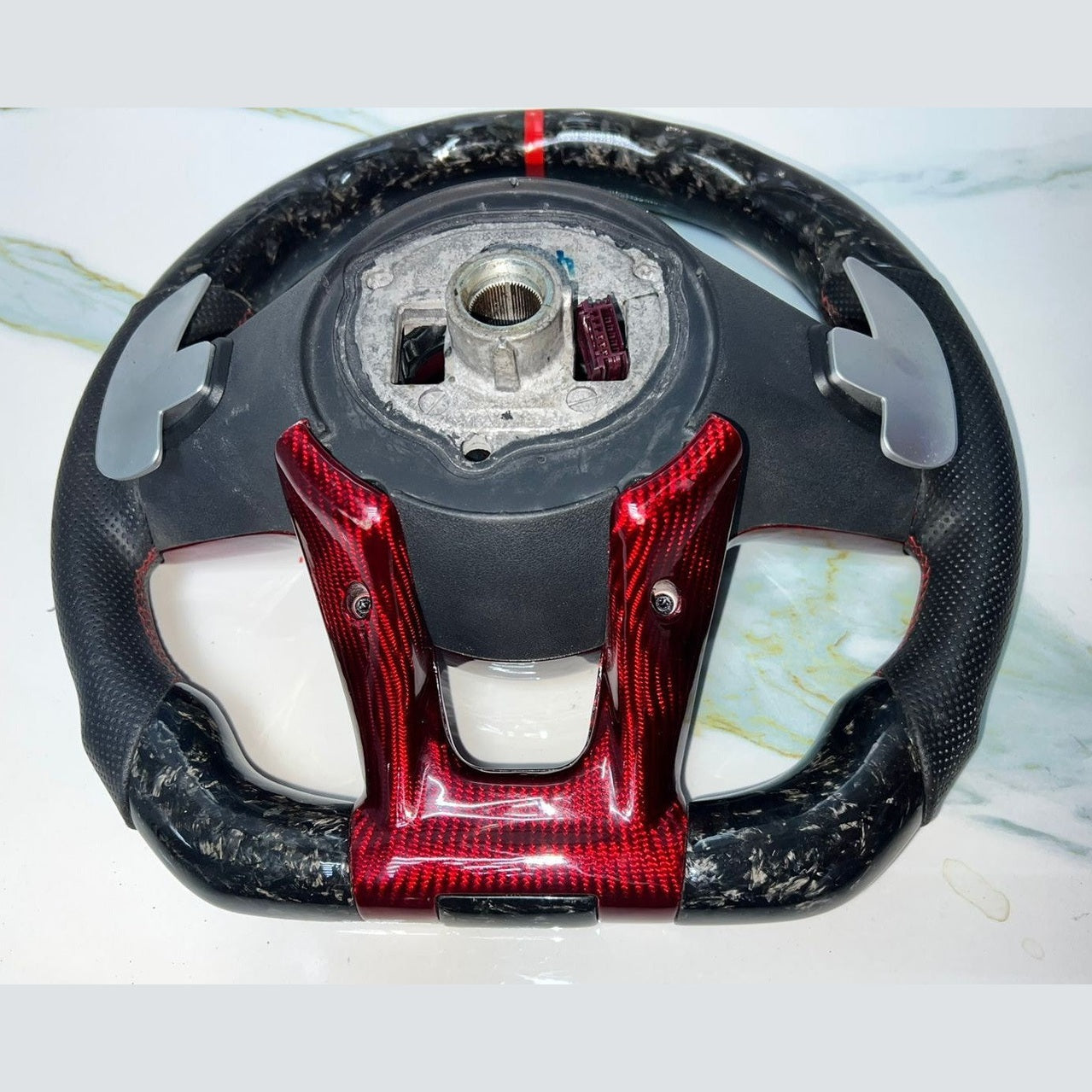 Mercedes W205 AMG Steering Wheel Multi Function Sport Assembly W \ Paddle Shifts