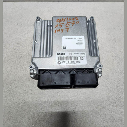 2007-2013 BMW X5 Engine Control Unit 7805585 X5 E70 3.0 DIESEL and E92 E93 330d