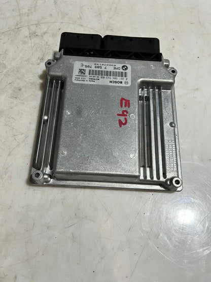 BMW 3 SERIES E92 Engine Control Unit ECU SET DME + CAS3 + 1KEY 7589705 OEM