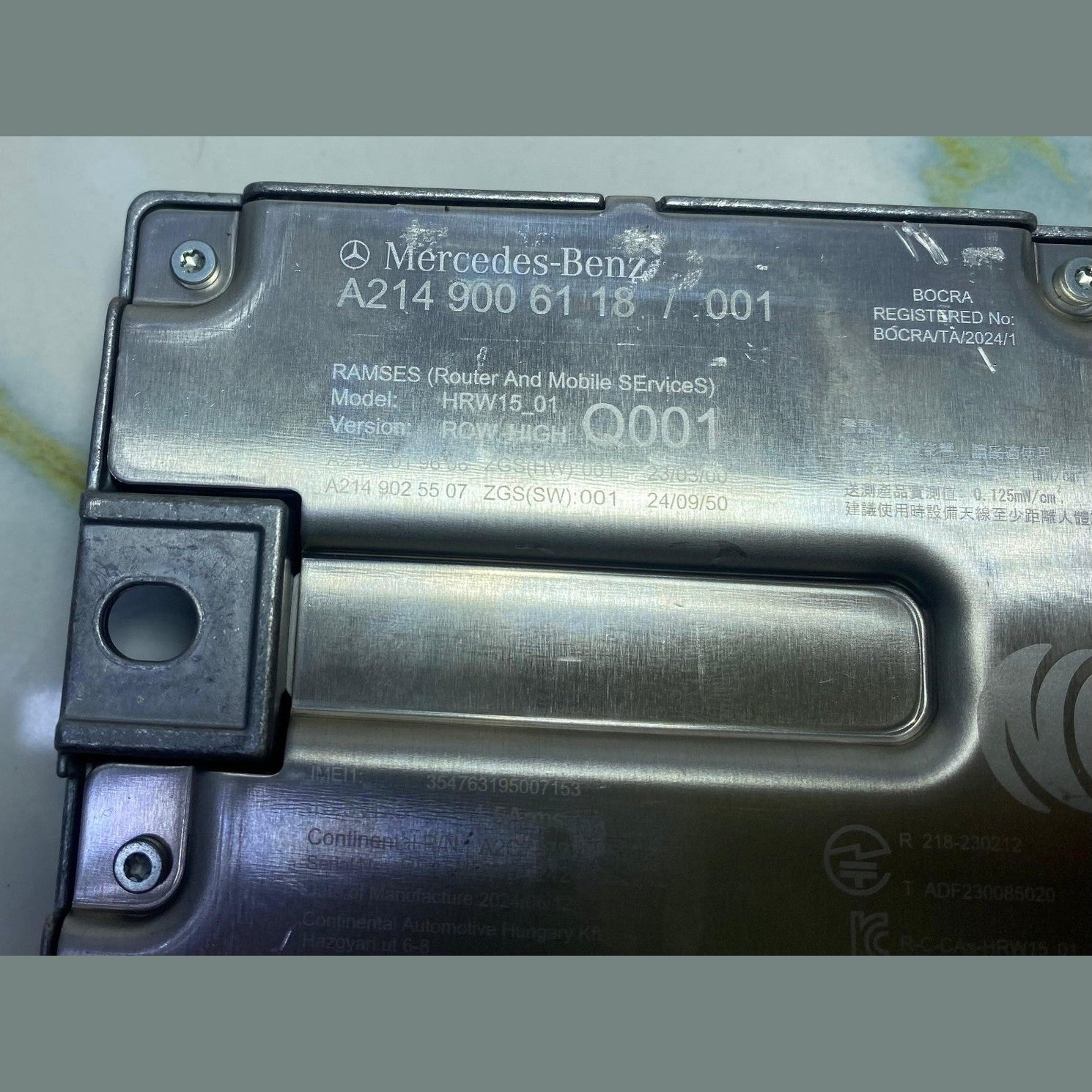 21-24 Genuine Mercedes-Benz W206 C-Class C250 Control Module A214 9006118 OEM