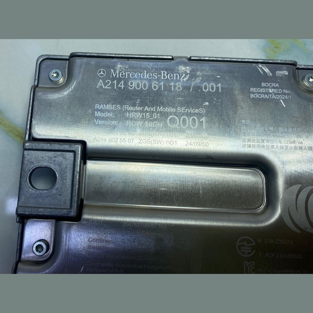 21-24 Genuine Mercedes-Benz W206 C-Class C250 Control Module A214 9006118 OEM