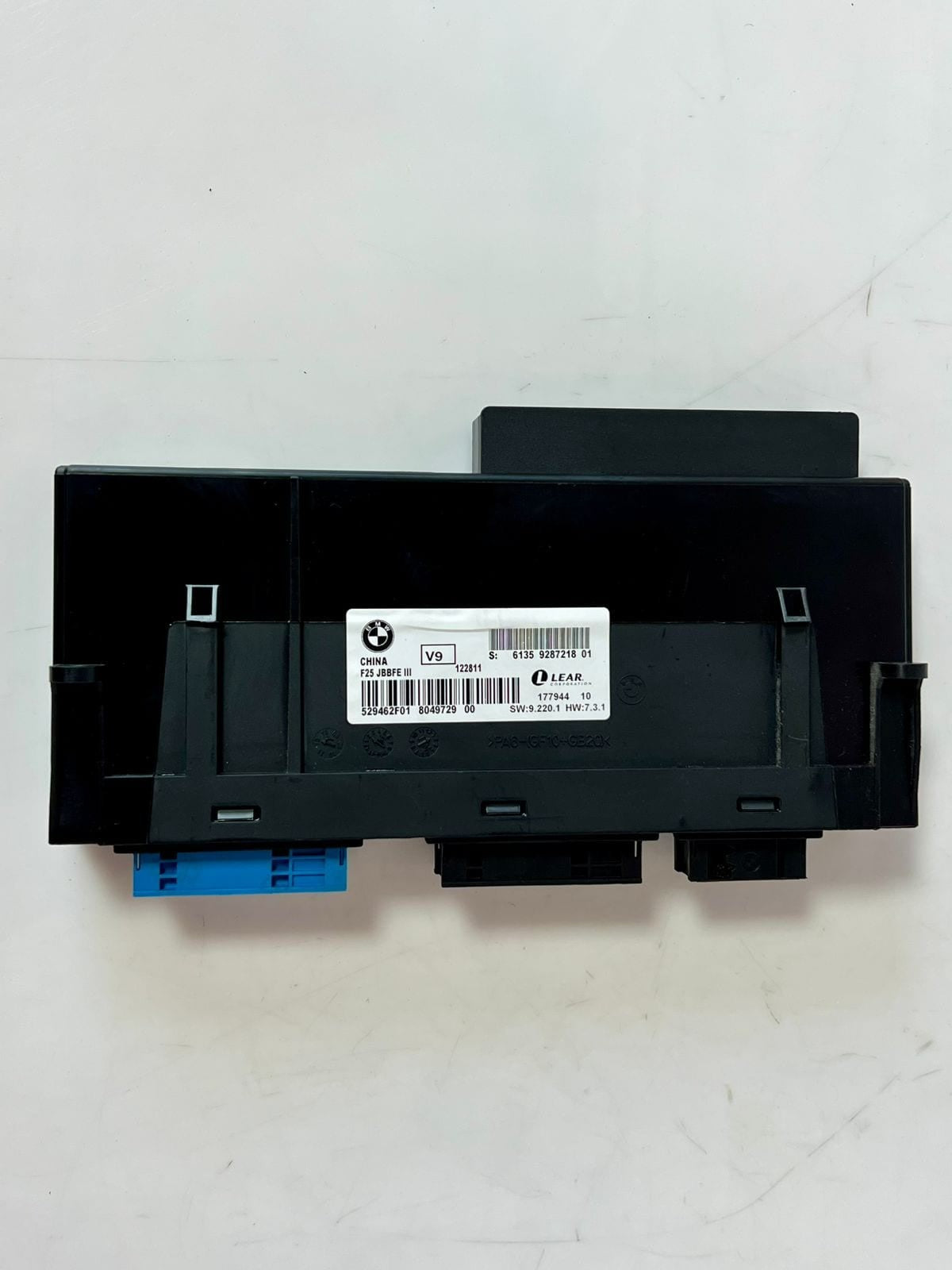 BMW X3 F25 Body Control Module ECU Junction Box JBBFE III V9 9286129