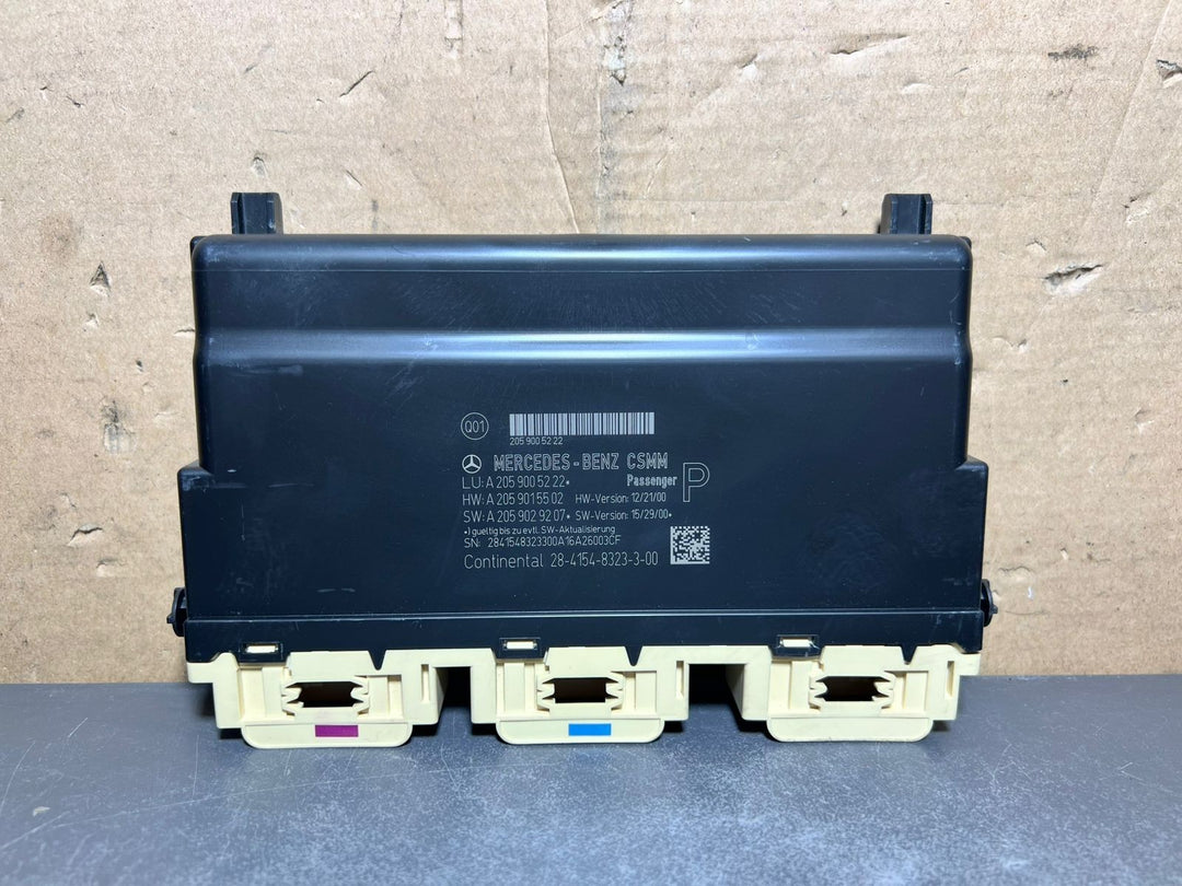 14-18 Mercedes W205 C-Class Front Passenger Seat Control Module A205 9005222 OEM