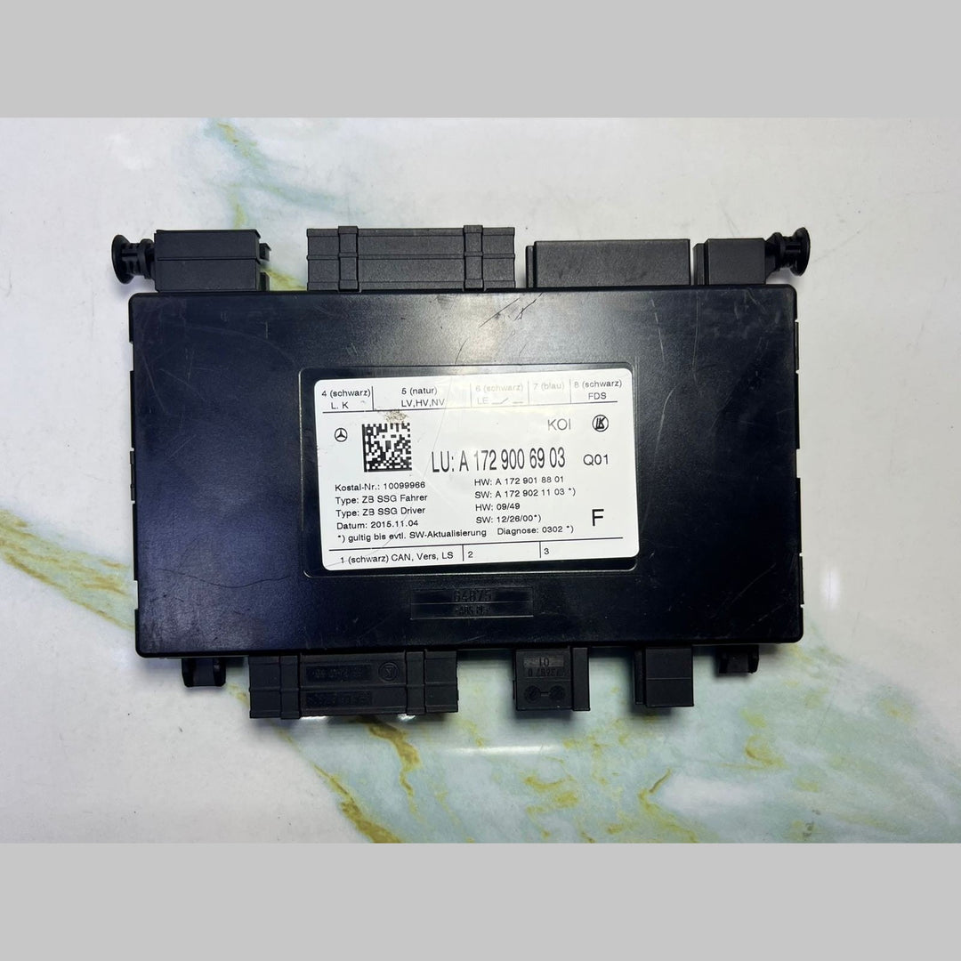 2021 Mercedes AMG GT Seat Control Module A1729006903 W212 SLK C-Class, GLK,