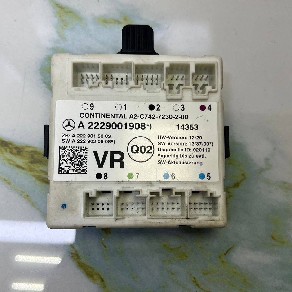 Mercedes-Benz Door Control Module A 2229001908 W222 S-Class and C-Class