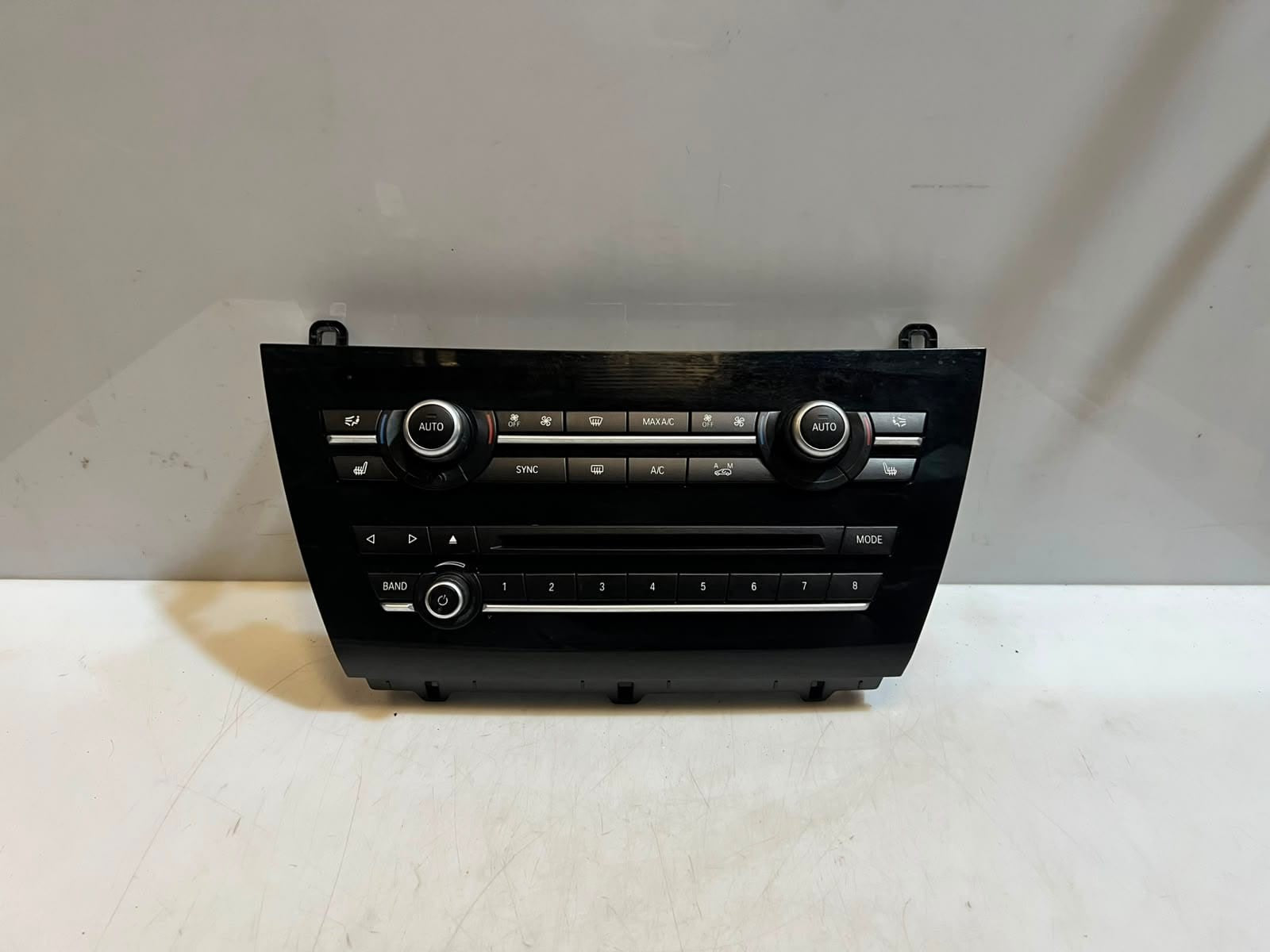 2013-2019 BMW X5 F15 X5M F85 A/C HEATER AUDIO Climate Control Panel 9390458 OEM