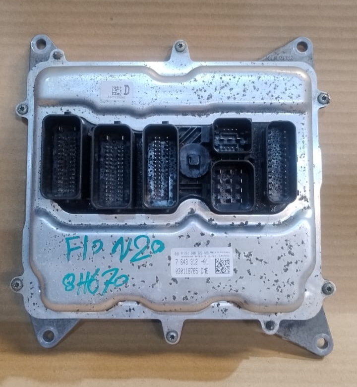 BMW 3,5 SERIES F30 F10 F11 X3 F25 N20 ENGINE CONTROL ECU MODULE DME- 7643312