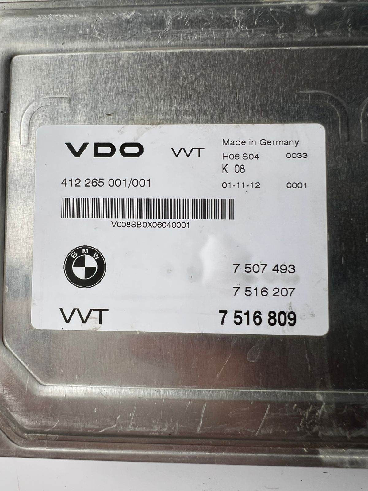 BMW Valvetronic Control Module 7516809 3 Series E46 316i