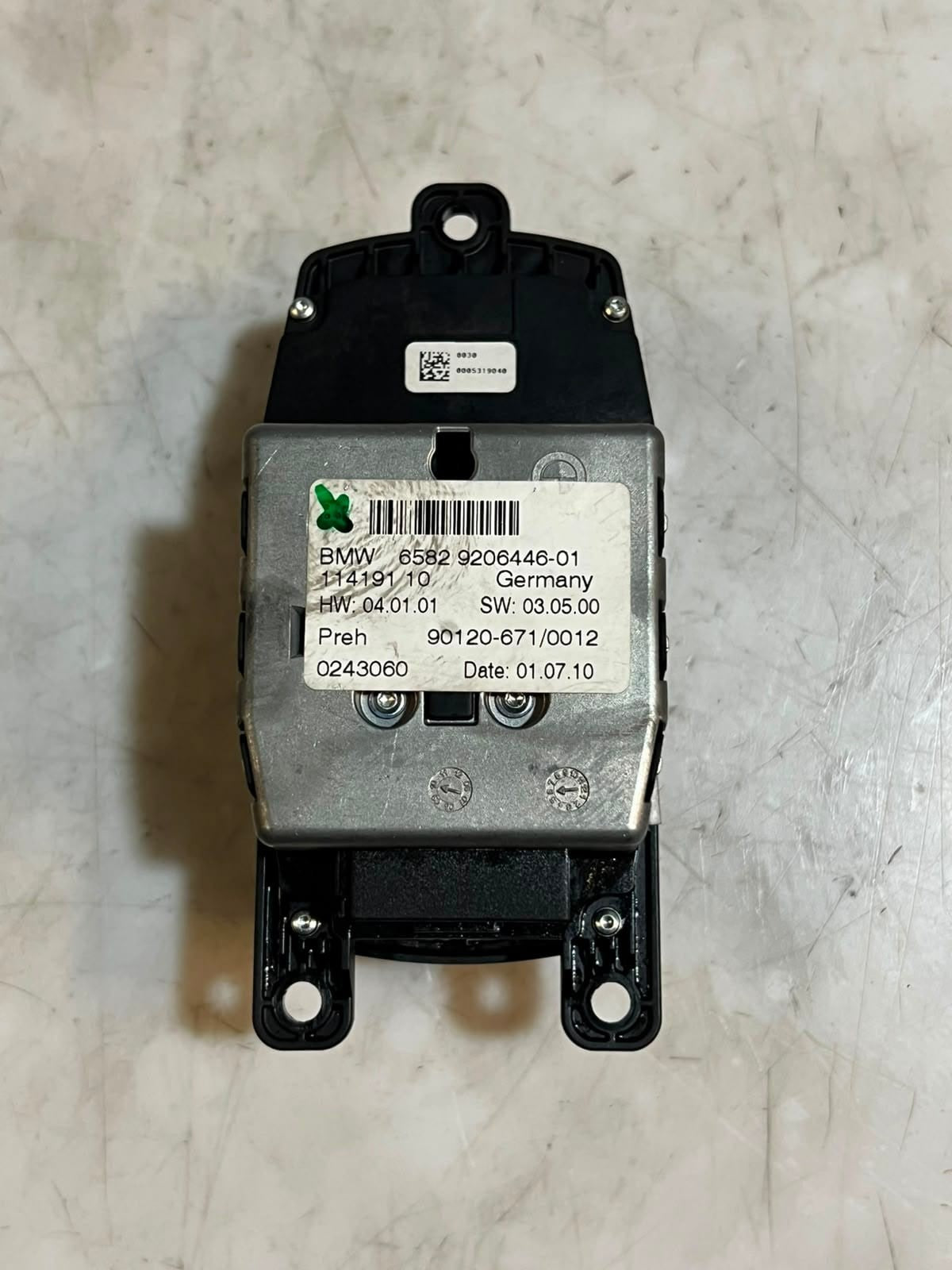 BMW 5-Series F10 F07 F01 F02 F25 iDrive Controller Navigation Joystick 9206446