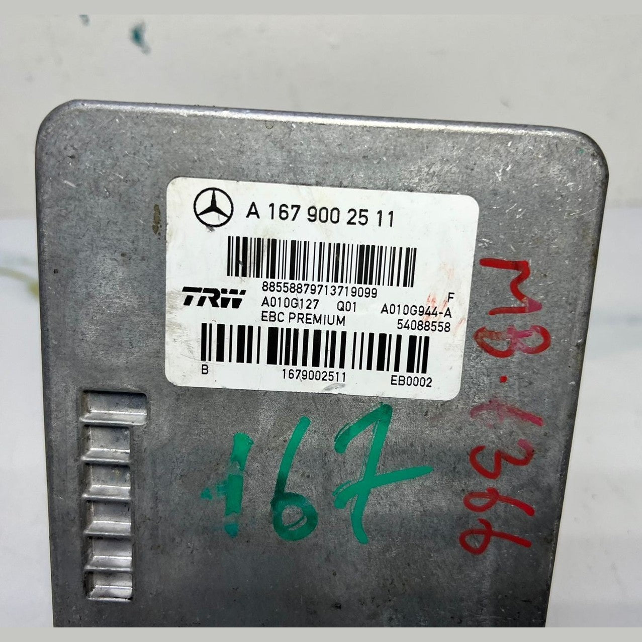 17-22 Mercedes W167 GLE350 GLS ABS Anti Lock Brake Pump Module A167 9002511 OEM