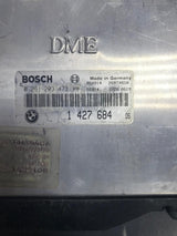 BMW 750iL  E38 1995 M73 ENGINE CONTROL COMPUTER ECU UNIT SET  DME 1427684