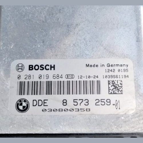 OEM BMW 320d N47N F30 2012 -2017  ENGINE CONTROL UNIT DDE ECU KIT +KEY - 8573259