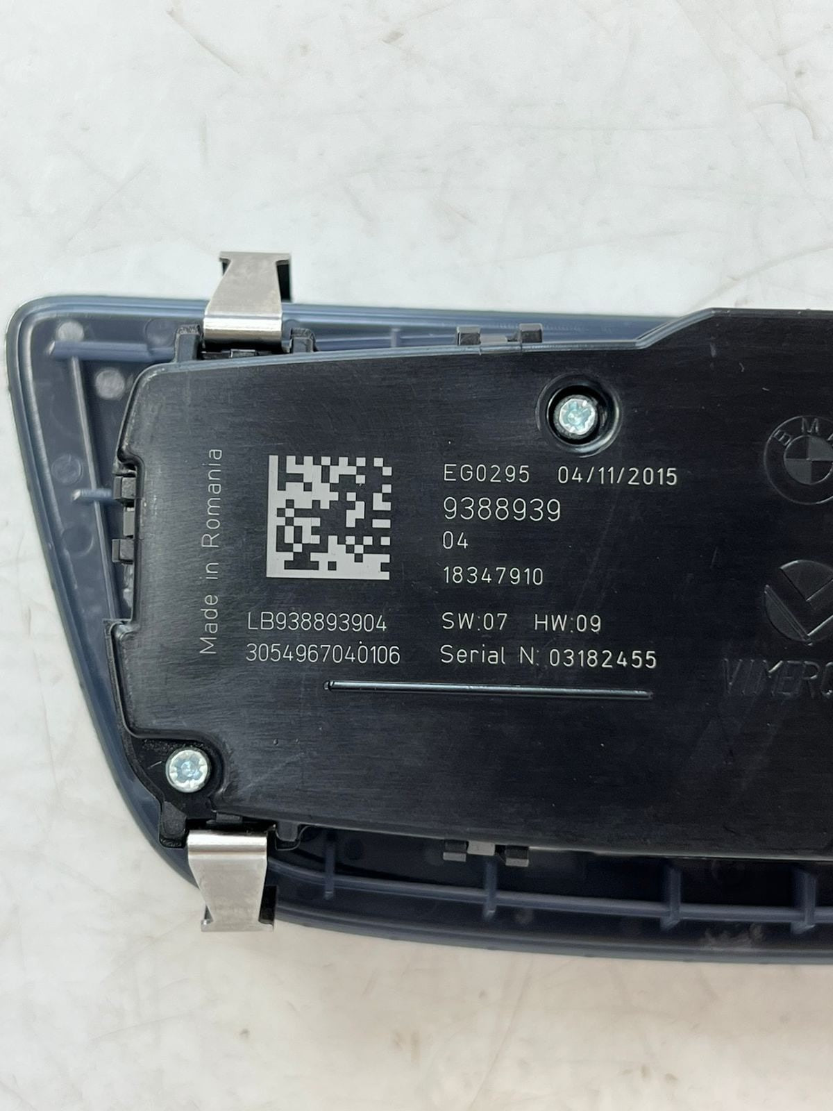 2015 BMW 7 Series G11 G12 Headlight Control Switch CONTROL Unit 9388939 OEM