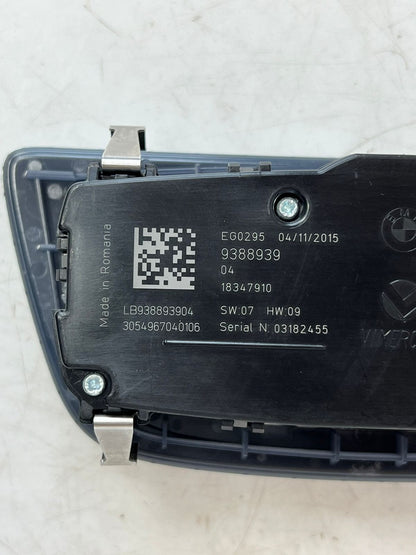 2015 BMW 7 Series G11 G12 Headlight Control Switch CONTROL Unit 9388939 OEM