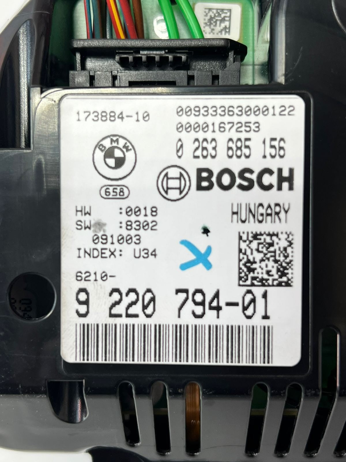 2009-2013 BMW 750i 7 Series F01 F02 F03 F04 4.4L Instrument Cluster 9220794 OEM